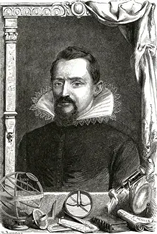 1630 Prints: Johannes Kepler / Rousseau