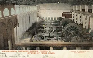 Tramways Prints: Johannesburg Tramways - Generators