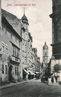 Thuringia Gallery: Johannisstrasse, Jena, Thuringia, Germany