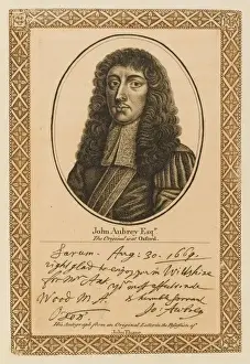 Auto Graph Prints: John Aubrey