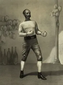 Sparring Prints: John B. Bailey, professor of sparring and gymnastics