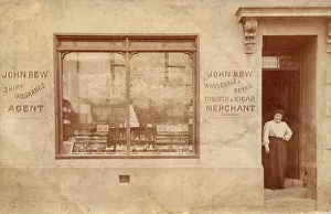 Agent Gallery: John Bews shop front in Guernsey, Channel Islands