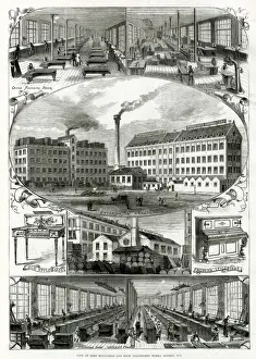 John Brinsmead & Sons Pianoforte works 1883