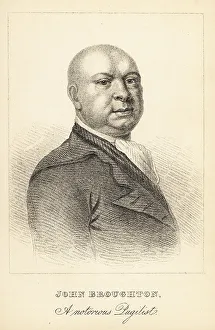 Memoirs And Anecdotes Prints: John Broughton, famous 18th century boxer