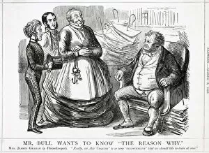 Images Dated 10th November 2020: John Bull wants an inquiry into official mismanagement of the Crimea campaign Date