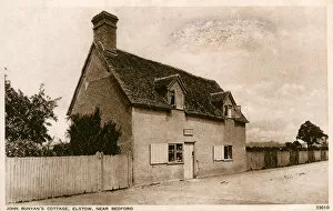 Bunyan Gallery: John Bunyans Cottage - Birthplace at Elstow, Bedfordshire