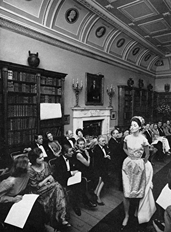 John Cavanagh fashion show at Bowood, 1965 John Cavanagh fashion show at Bowood, 1965