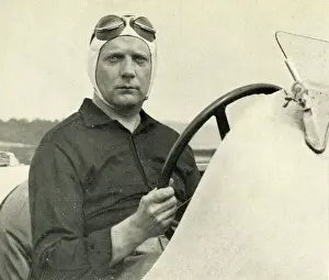 Cobb Prints: John Cobb, driver, in a Napier-Railton