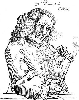 John Dennis, Caricature John Dennis, Caricature
