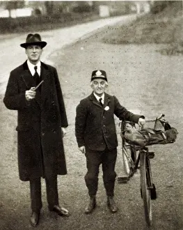 John Drummond of Callander, Britains smallest postman