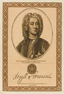 Auto Graph Prints: John Duke of Argyll