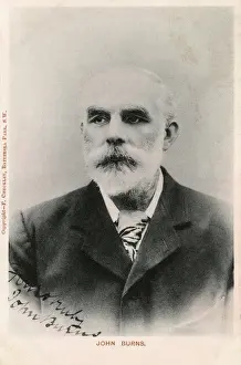 Autographed Prints: John Elliott Burns - Radical Politician