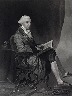 JOHN HANCOCK (1737 - 1793), American businessman and statesman, first signer of the Declaration of Independence