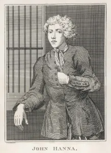 1718 Prints: John Hann in his Cell