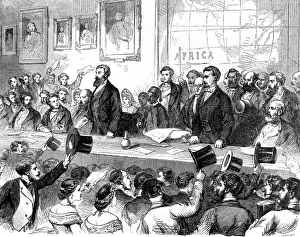 Geographical Prints: John Hanning Speke and James Augustus Grant speaking