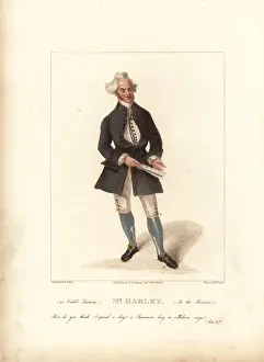 Dterry Prints: John Harley in The Review, 1822