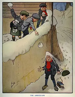 John Hassall. The ambuscade (1910)
