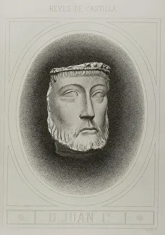 Masson Prints: John I of Castile (1358-1390). King of Castile