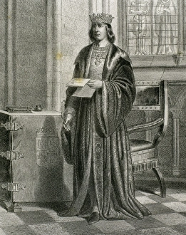 Images Dated 6th January 2016: John II of Castile (1405-1454). Engraving