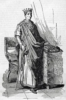 Castile Prints: John II of Castile (1405-1454). King of Castile