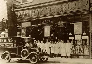 Cash Prints: John Irwin grocers, Pensby Road, Heswall, Merseyside