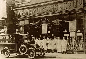 John Irwin grocers, Pensby Road, Heswall, Merseyside