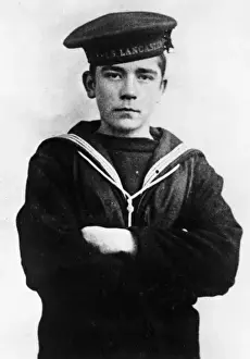 Lancaster Prints: John Jack Travers Cornwell, heroic sailor, WW1
