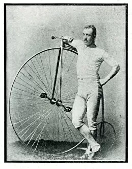 Images Dated 16th January 2020: John Keen, champion pennyfarthing cyclist