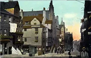 Midlothian Prints: John Knox House, Edinburgh, Midlothian