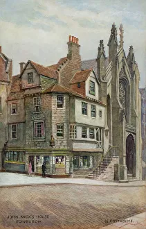 John Knox's House, Edinburgh, Lothian, Scotland