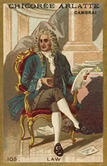 1729 Prints: John Law (Card)