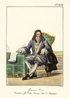 Scroll Prints: John Law, French Controller General of Finances