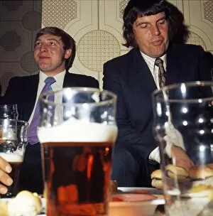 Images Dated 12th April 2017: John Likes a Pint. Stockton on Tees 1970s