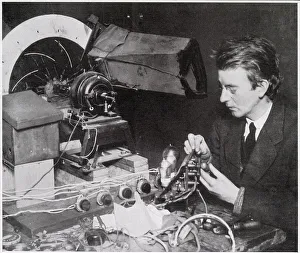 Transmission Prints: John Logie Baird transmitting a moving picture 1926