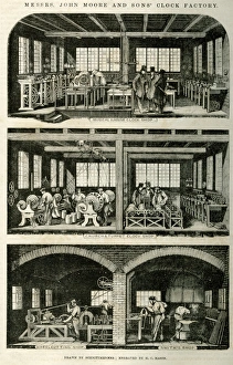 Images Dated 12th August 2016: John Moore & Sons Clock Factory