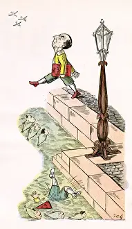 Morley Prints: John Morley MP trips over Charles Frederic Hamond MP