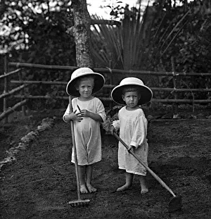 Mahe Prints: John and Norman Jewell, Mahe, Seychelles