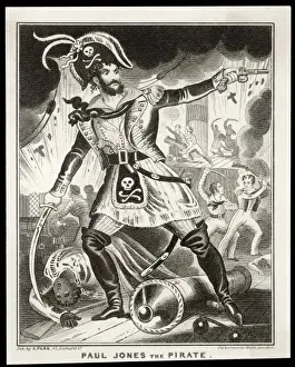 Depicted Prints: John Paul Jones, Pirate