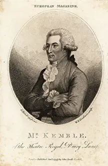 Cornhill Prints: John Philip Kemble, English actor at Drury Lane and Covent Garde