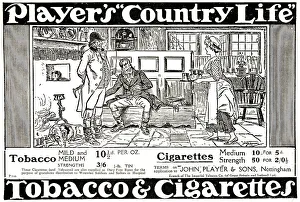 Smoked Prints: John Player and Sons Advertisement