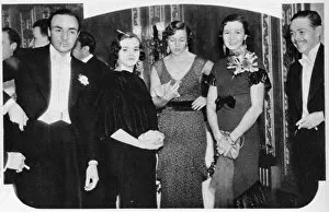 Images Dated 28th April 2011: John Profumo at a nightclub, 1934