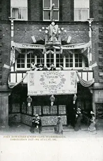 Rowntree Prints: John Rowntree & Sons Cafe - Coronation Celebrations, Scarbor