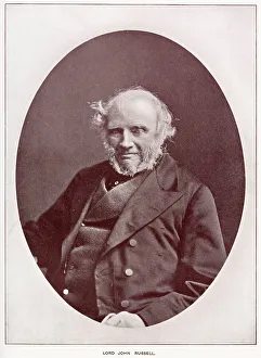 Russell Prints: John Russell, 1st Earl Russell (1792 - 1878)