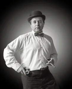 John Sadovy in self-portrait