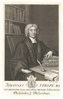 George Jones Prints: John Strype, English historian and biographer, 1643-1737