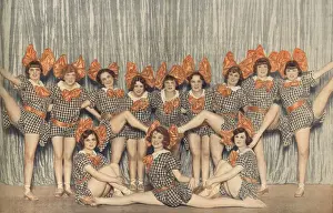 Bergere Prints: The John Tiller Girls in Un Soir de Folie at the Folies Berg