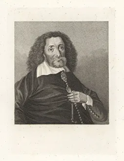17th Century Prints: John Tradescant the Younger, botanist and gardener, 1608-1662