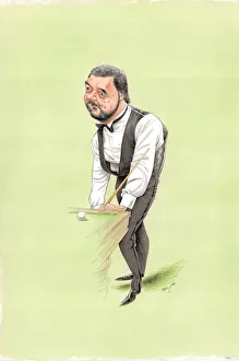 Images Dated 9th August 2018: John Virgo - Snooker Player