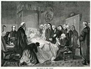 Deathbed Prints: JOHN WESLEY