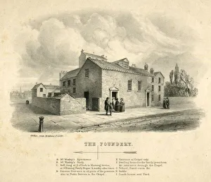 John Wesley's Foundery Chapel, Moorfields, London John Wesley's Foundery Chapel, Moorfields, London